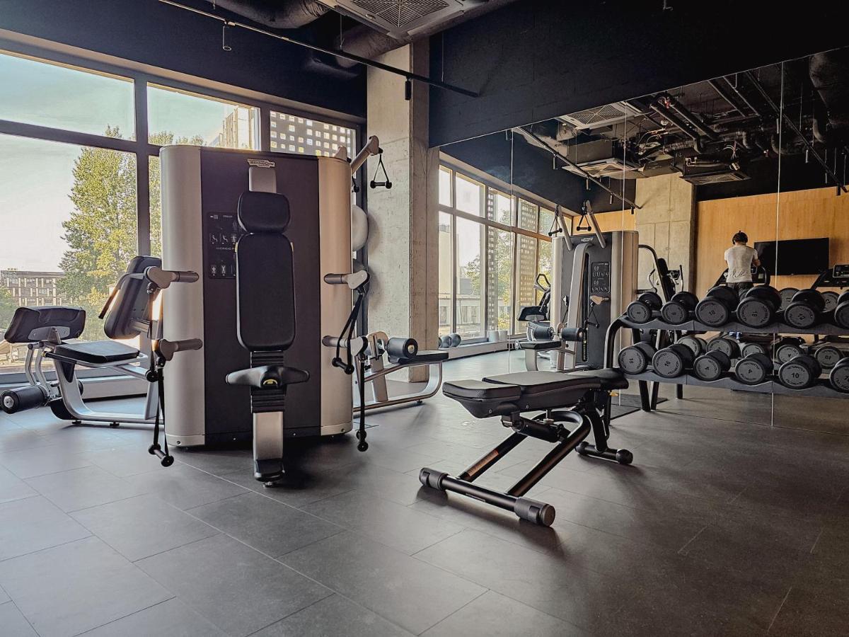 Urban Apartments Luxury Skyline Sokolska Towers 30A, 2 Free Garages, Gym & Sauna, Self Check-In Катовіце Екстер'єр фото