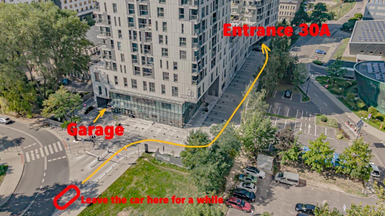 Urban Apartments Luxury Skyline Sokolska Towers 30A, 2 Free Garages, Gym & Sauna, Self Check-In Катовіце Екстер'єр фото